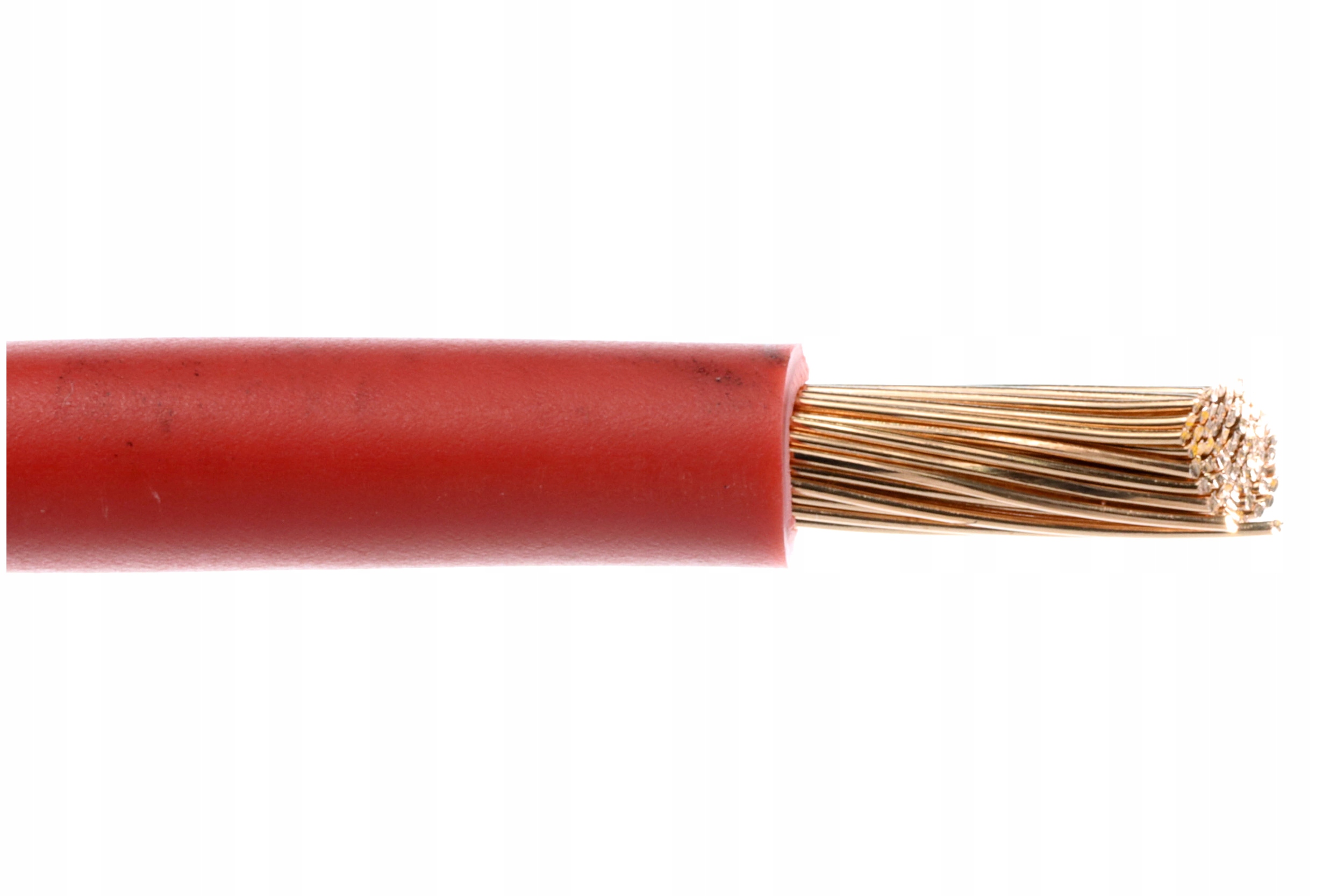 

Przewód czerwony giętki LgY 1x6mm² kabel linka