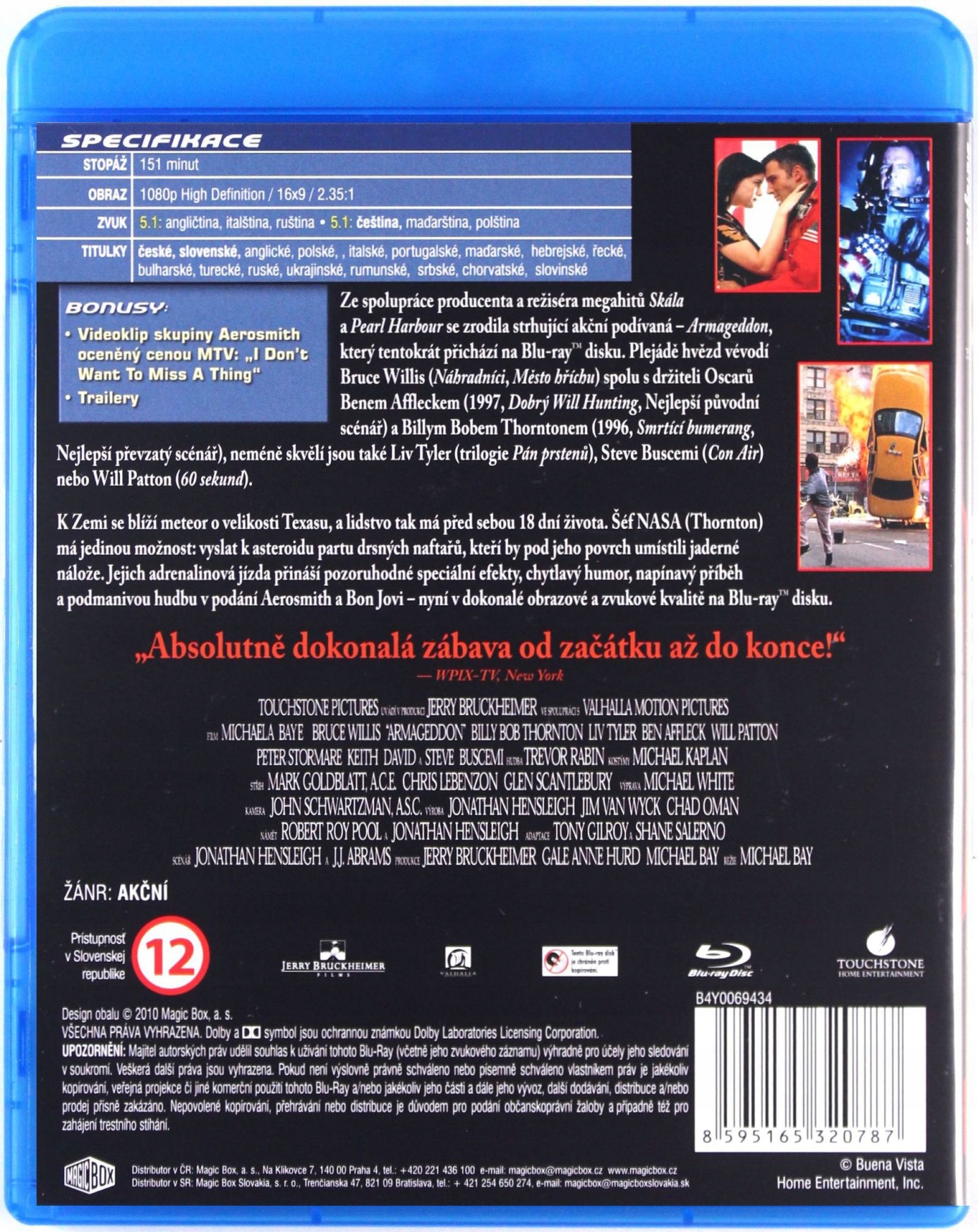 ARMAGEDDON [BLU-RAY] Lektor PL Gatunek science fiction