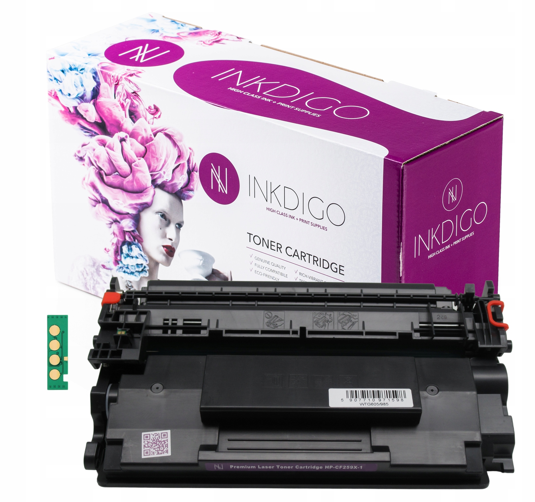

Toner do Hp M304 M404 M428 CF259X 10K z Chipem
