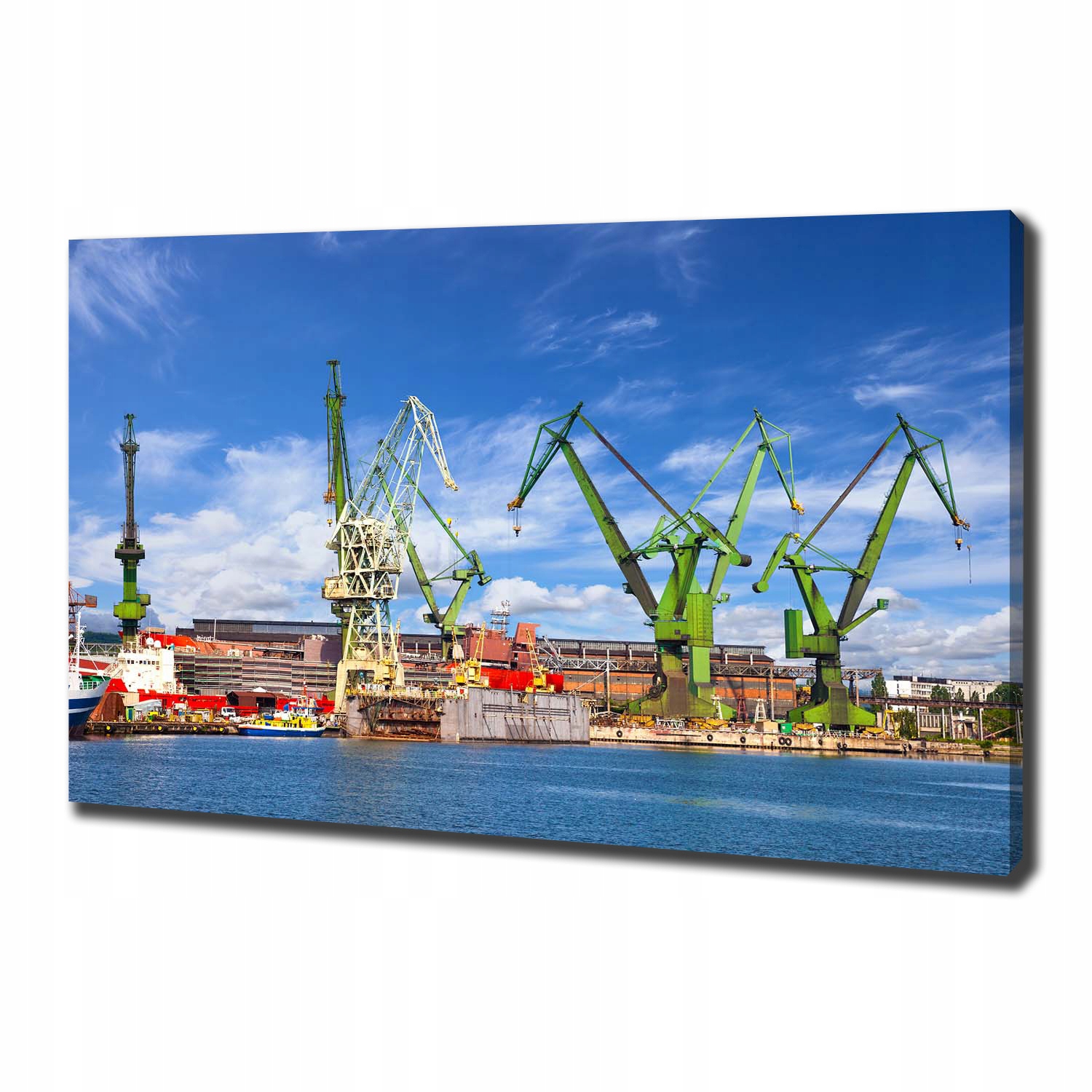 

Foto obraz na płótnie Stocznia w Gdańsku 100x70 cm