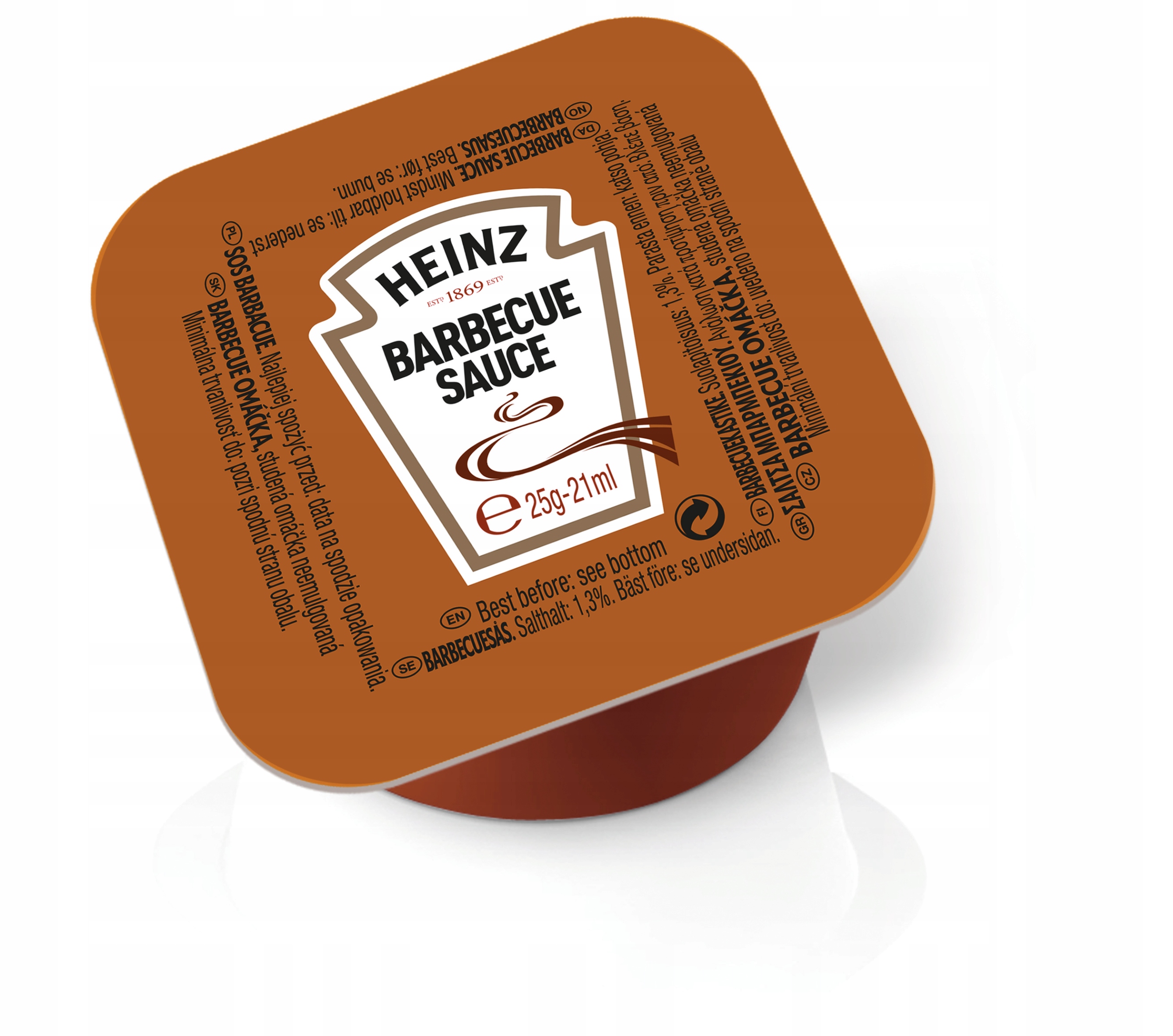 Omáčka Heinz Barbeque Bbq dippot 25 g x 100 kusů
