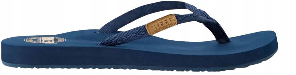 Reef Tmavě Modré Klasické Nazouváky Látkové Pantofle 37,5 J3A