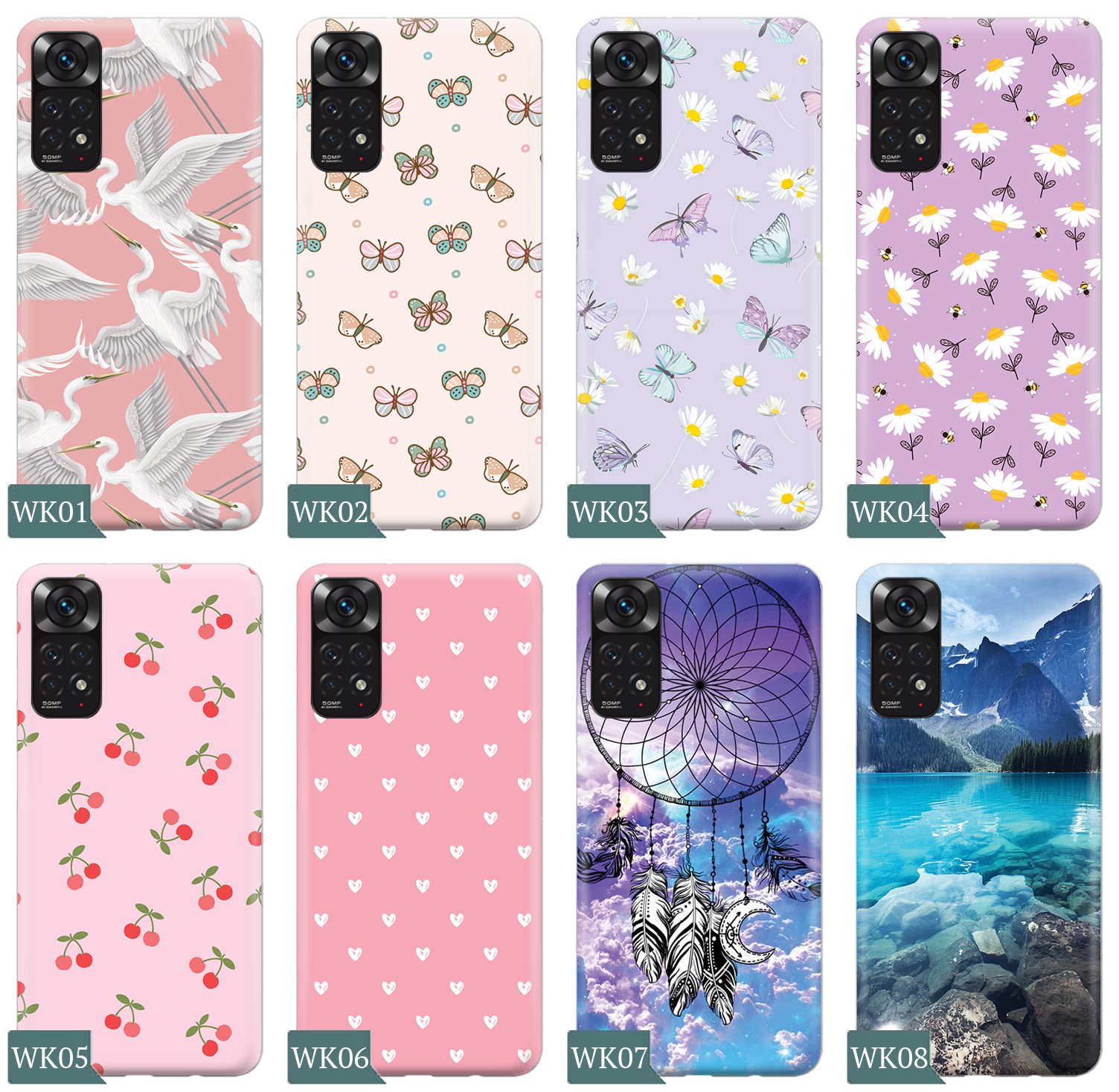 ETUI do Xiaomi Redmi Note 11 / 11s + SZKŁO WZORY Pasuje do modelu Redmi Note 11S Redmi Note 11