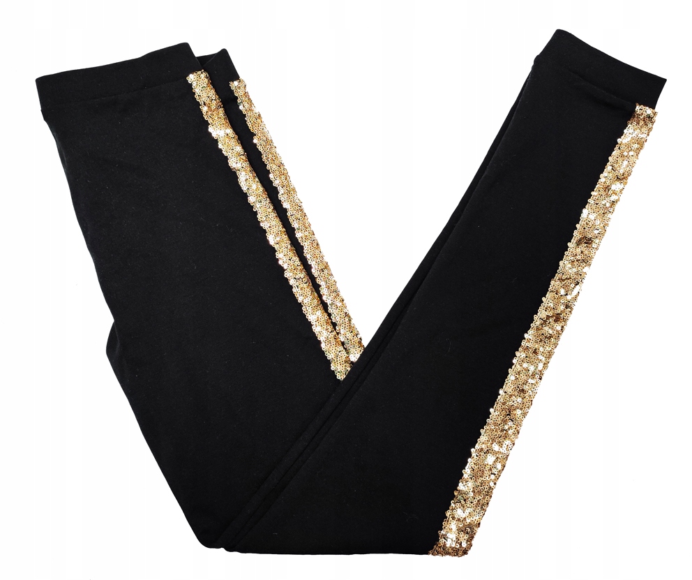 

Nowe Calzedonia legginsy cekiny czarne S 36