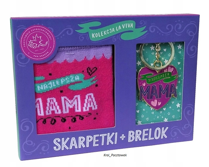 

Skarpety+brelok -fantastyczny dla Mamy