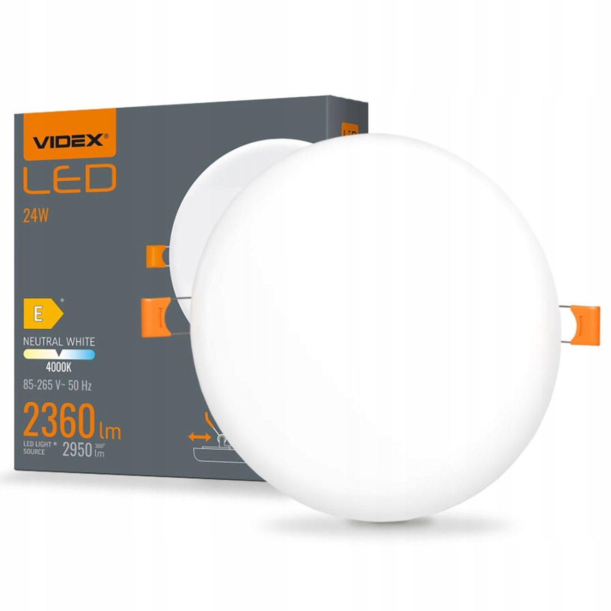 

Oprawa Sufitowa Podtynkowa Panel Plafon Led 24W