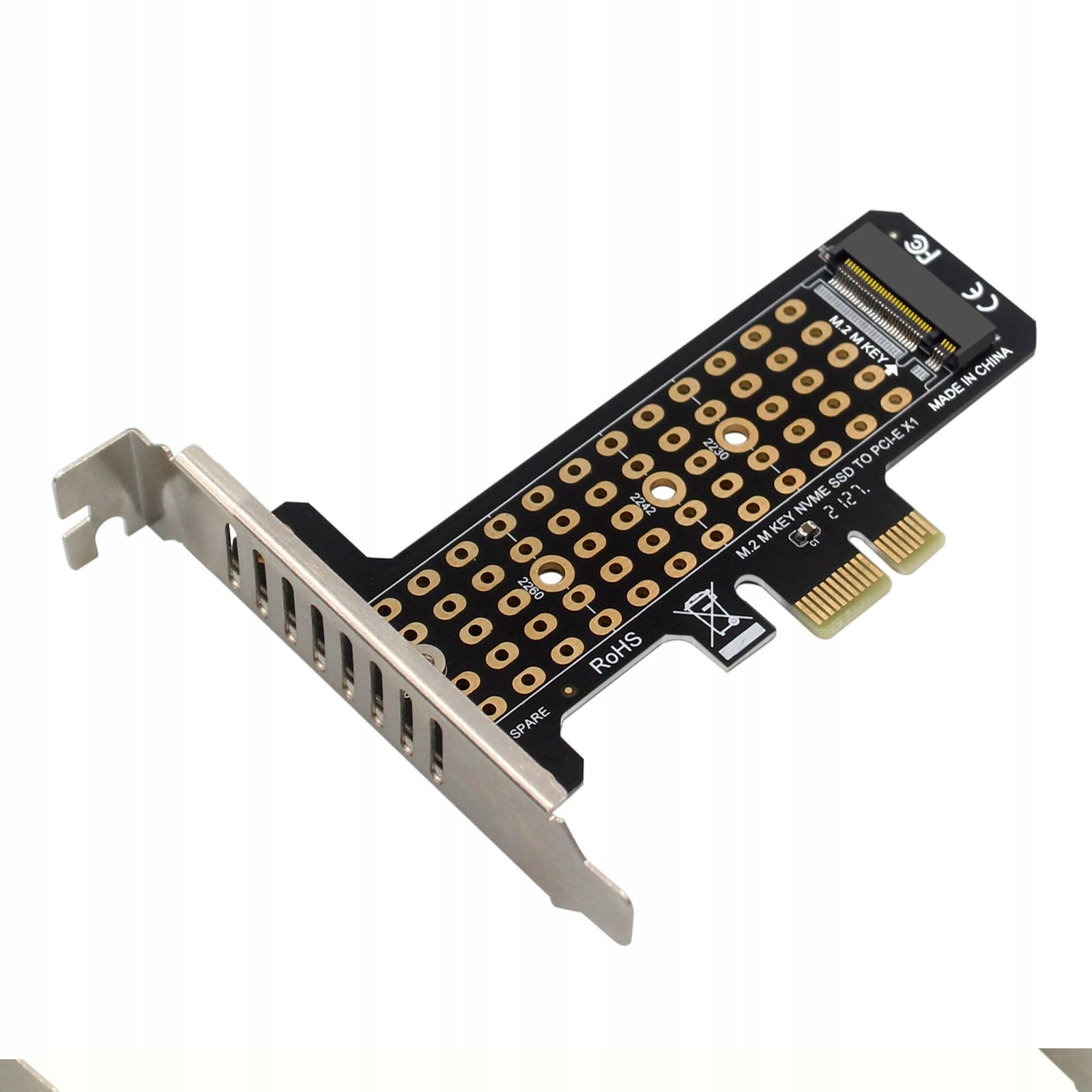 Instalacja adaptera M.2 na PCIe x1 na komputerze stacjonarnym