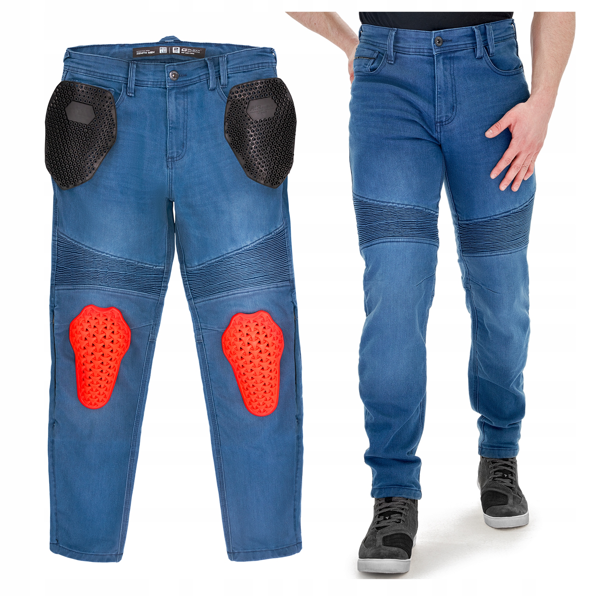 Motocyklové nohavice Monolayer+ Shima Zenith Blue pánske džínsy Darčeky