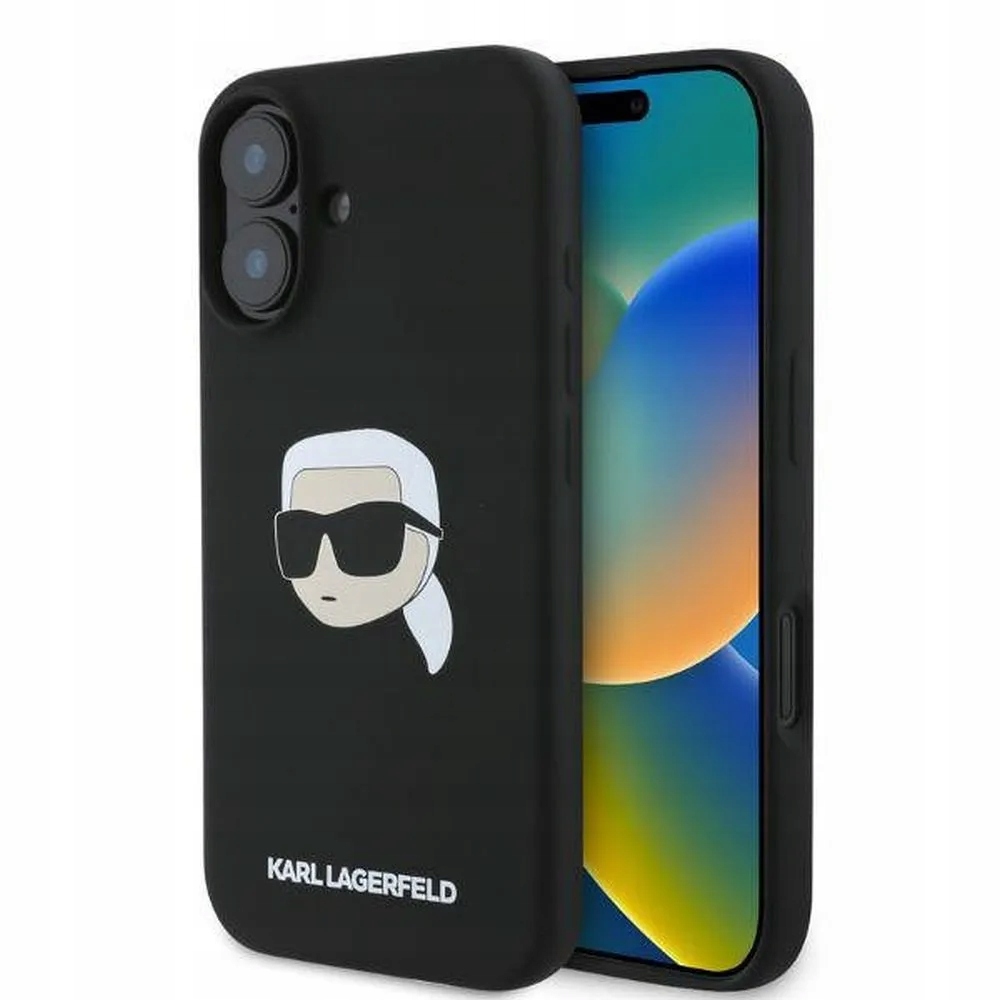 Karl Lagerfeld pouzdro pro Iphone 16 kompatibilní s MagSafe KLHMP16SSKHPPLK