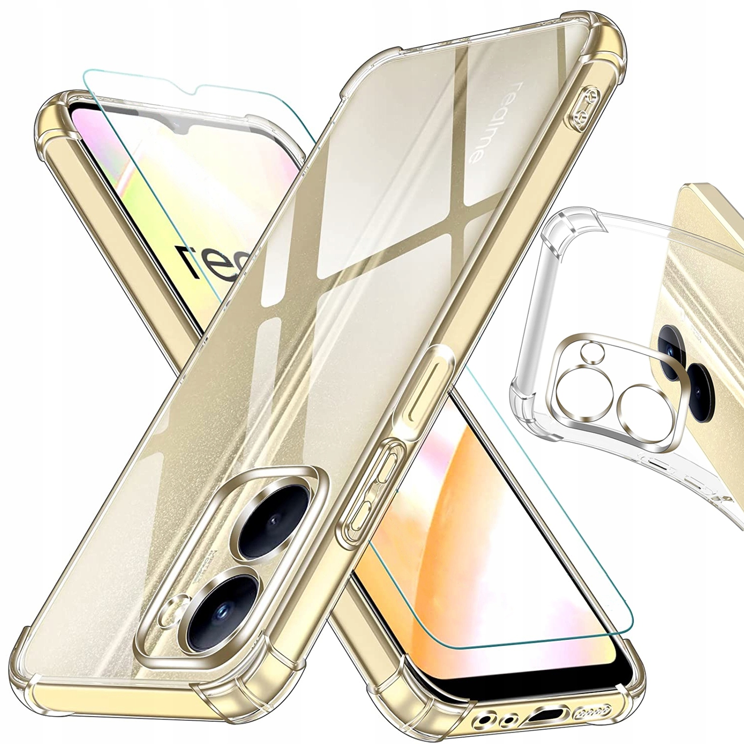 

Etui do Realme C33 Anti Shock Case Szkło
