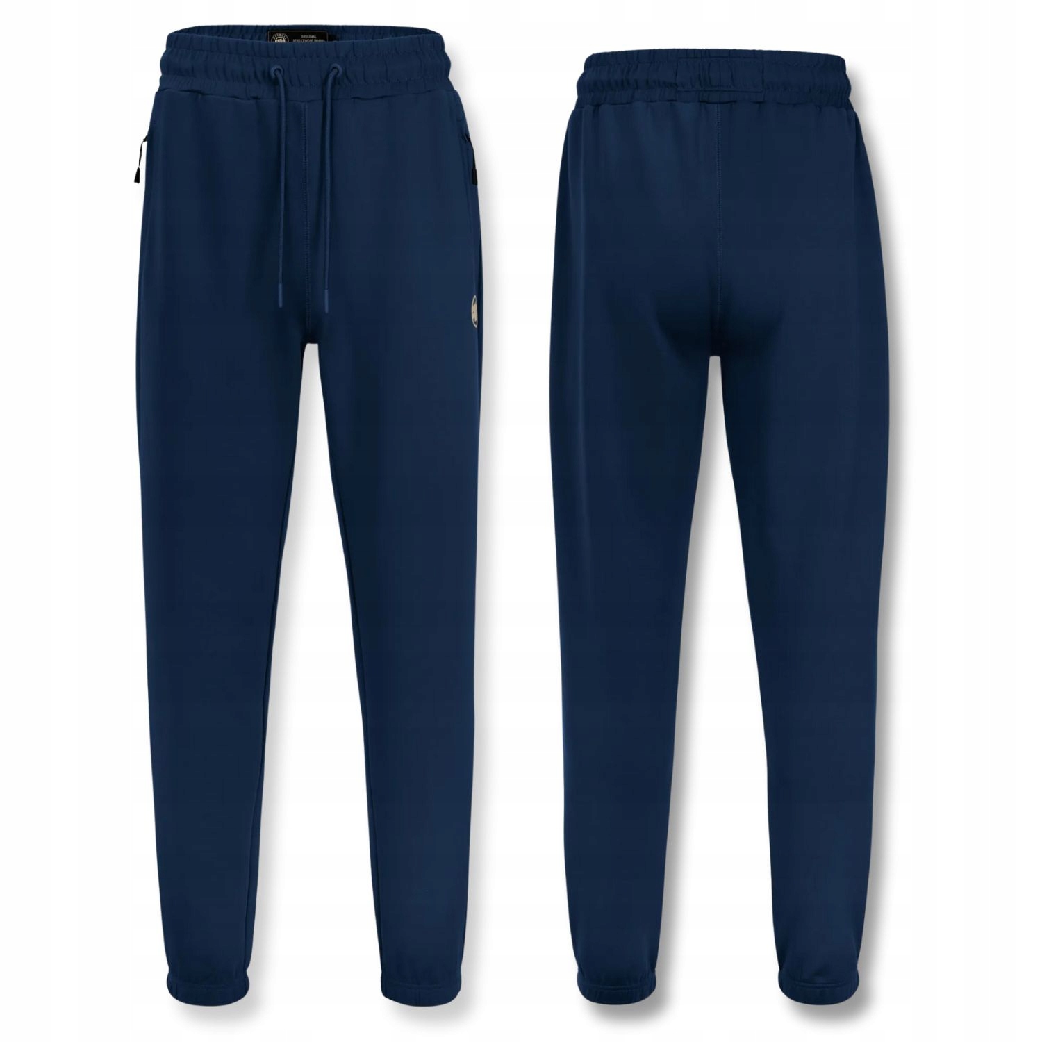 Pánské teplákové kalhoty Small Logo, hladký materiál, styl Oldschool, pánské Teplákovka