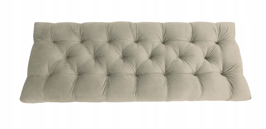 Polštář čalouněného sedáku prošívaný 105x40 cm H10 cm, prémiová tkanina