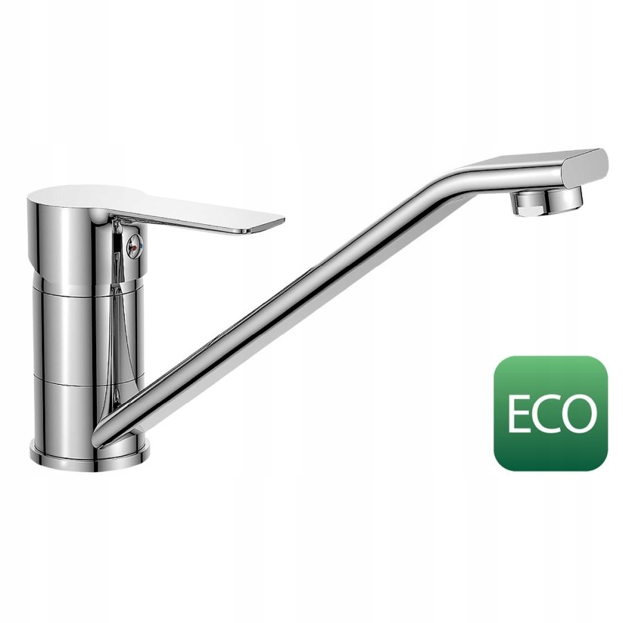 Baron Eco 38 l/min kuchynská batéria 186 mm s otočným výtokom, chróm 612.050.1