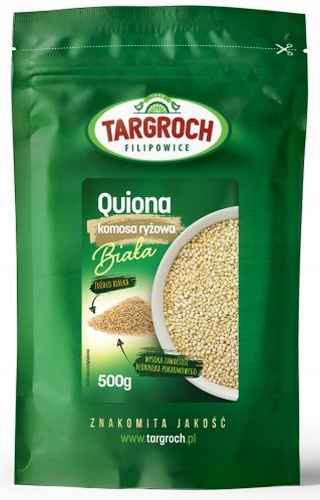 Levně 3x Targroch Komosa rýžová bílá Quinoa 500 g