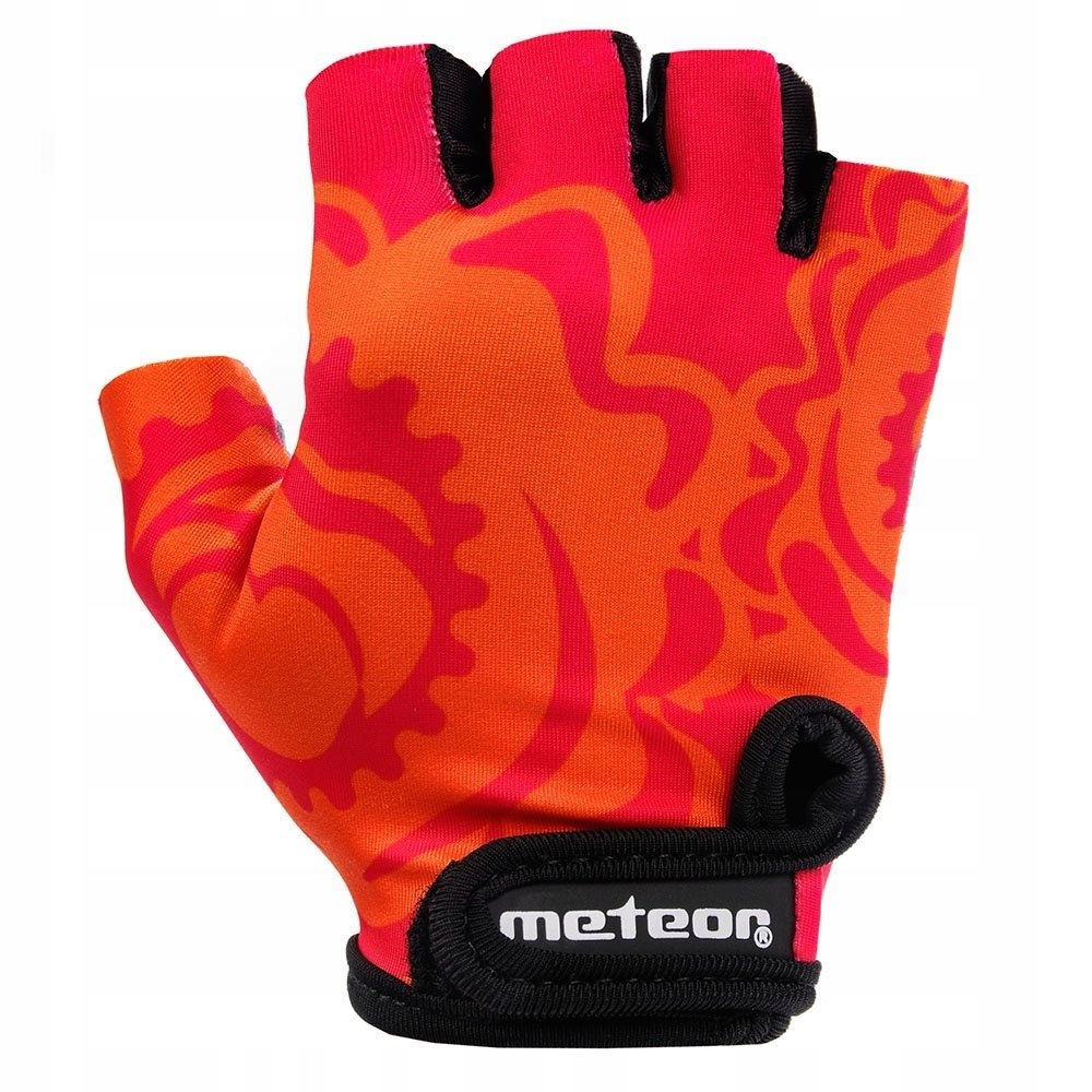 Rękawiczki Xs rowerowe Meteor Kids BigFlower 24181