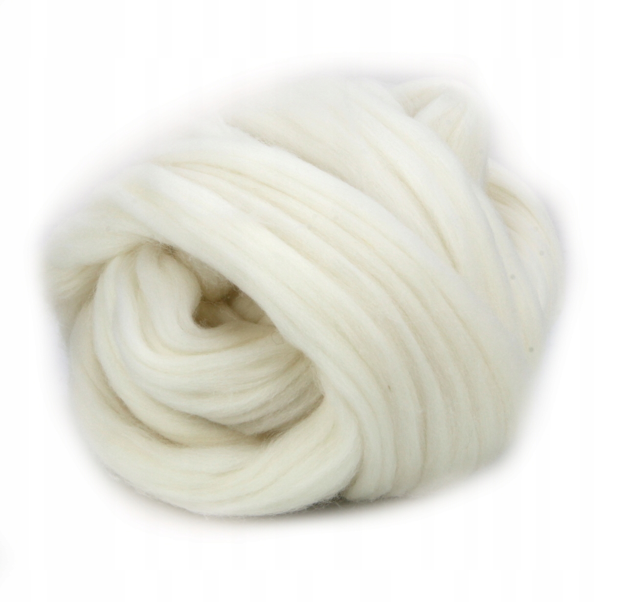 Česací vlna Merino 22-24mic Zlomená Biel 500g