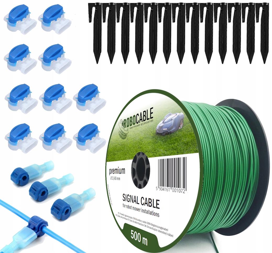 Kabel pro omezení sekačky Sada 500 m Robocable 3,4 mm