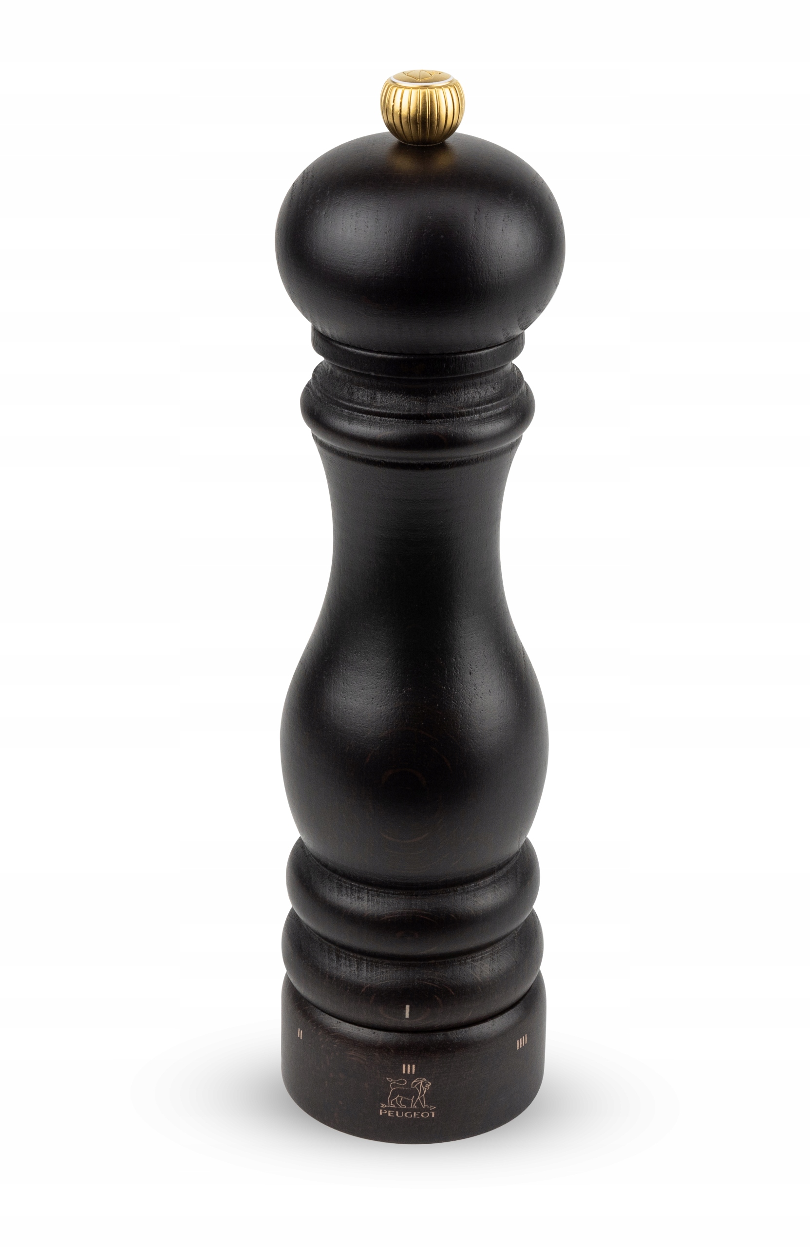 Peugeot Ručný mlynček na soľ korenia Peugeot Paris 22 cm, hnedé drevo