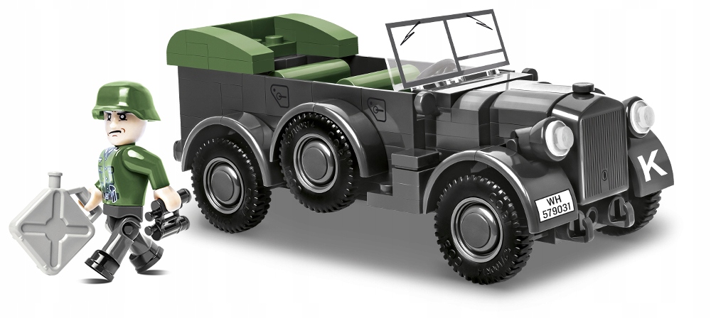 

Cobi 2405 1937 Horch 901 KFZ.15, 185 Szt Samochód