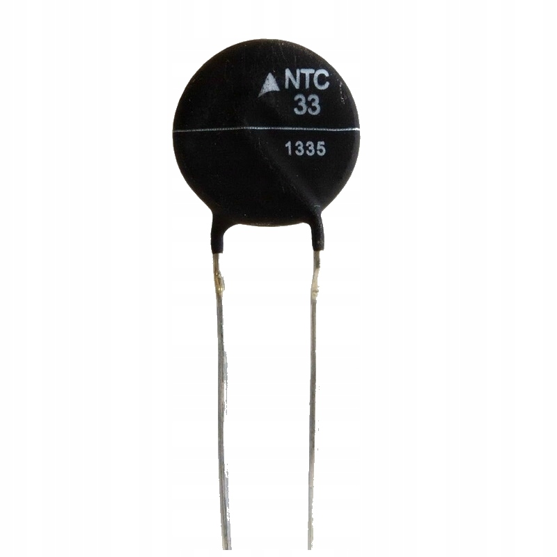 

Termistor Ntc 33R 2.5A śr.15mm B57237S0330M000
