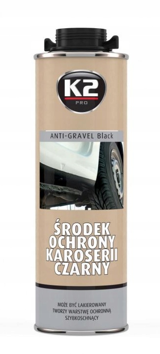 

K2 Pro Środek Ochrony Karoserii Czarny Pistolet 1L