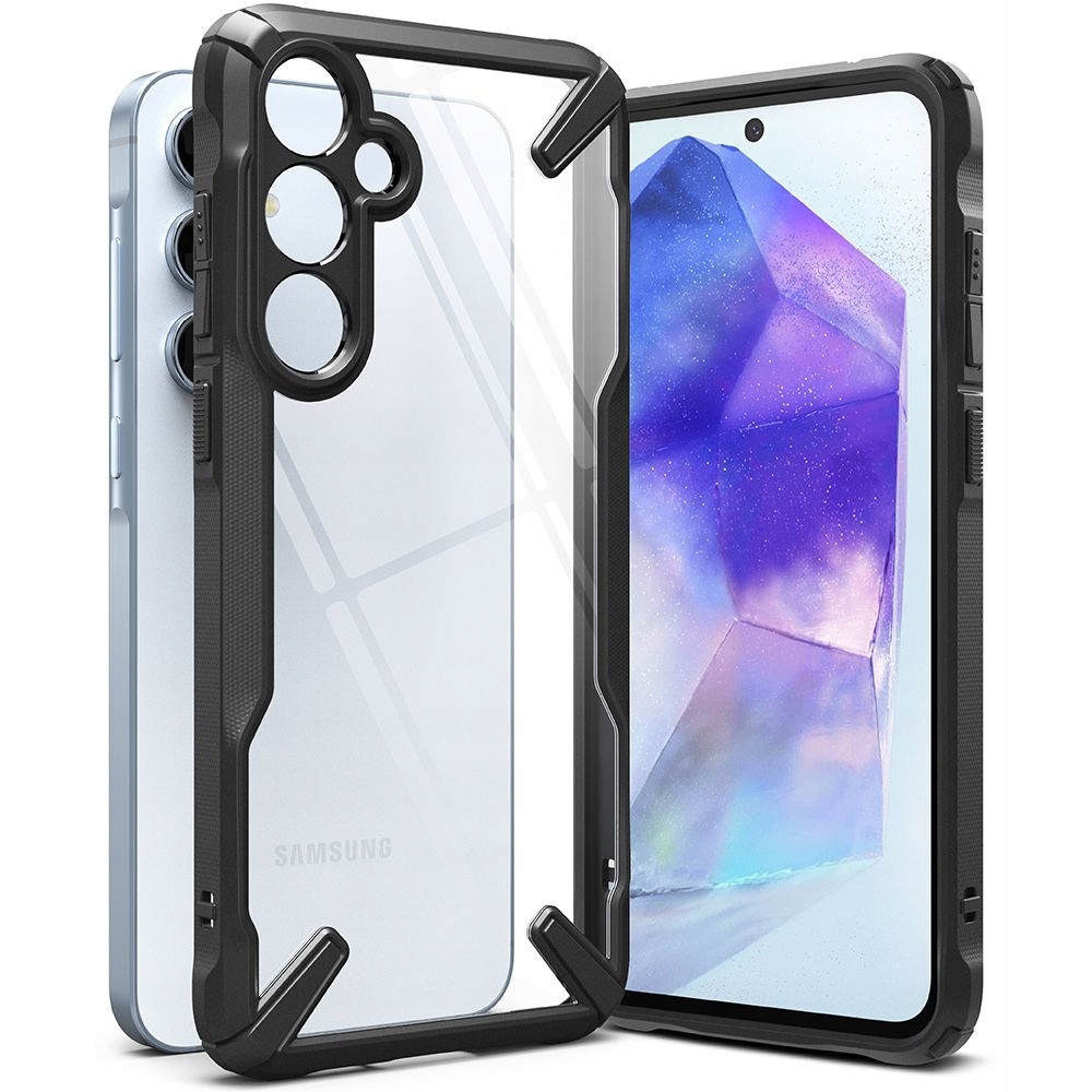 Ringke Fusion X Etui Do Galaxy A55 5G Black