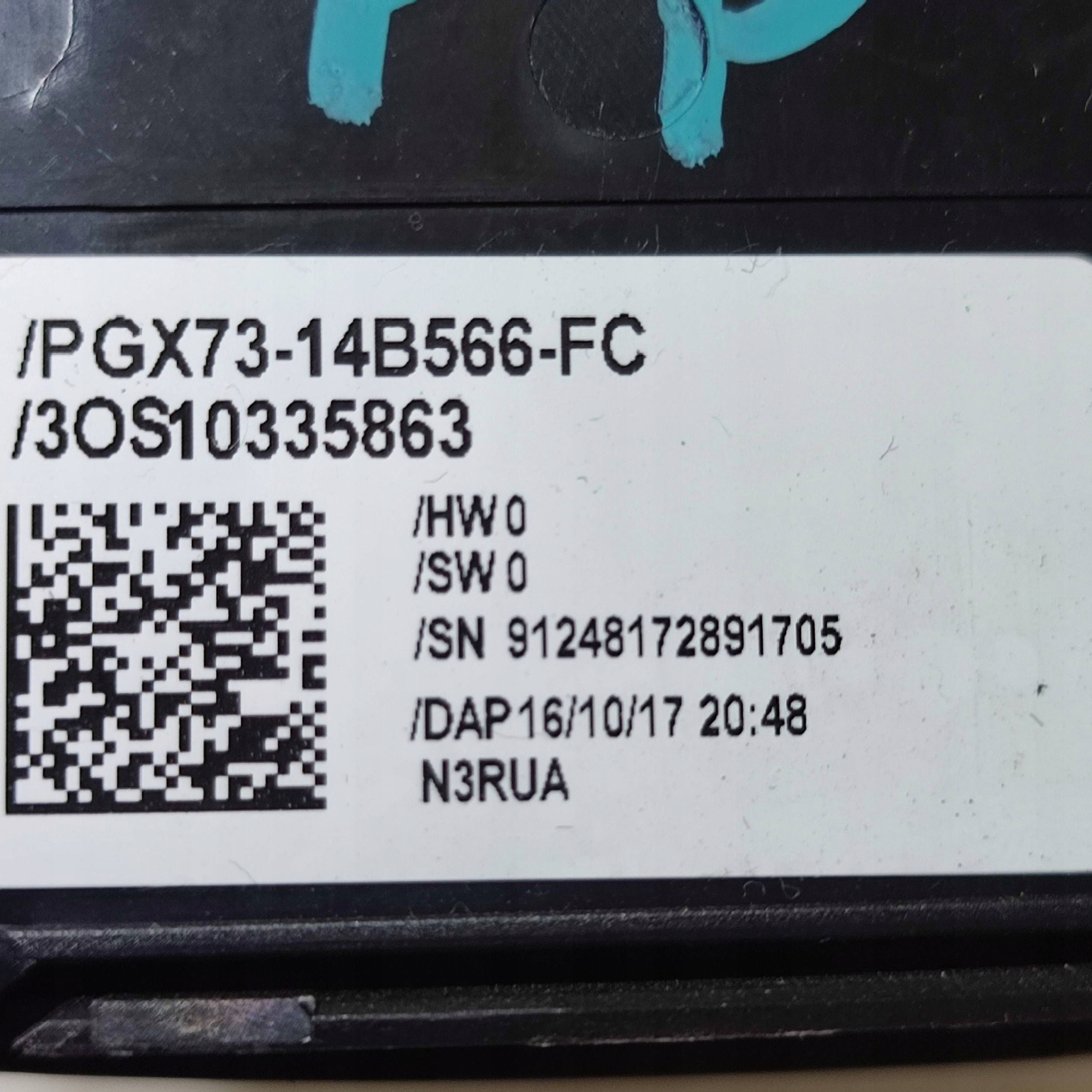 switch control seat front right Jaguar F-Pace GX7314B566FC