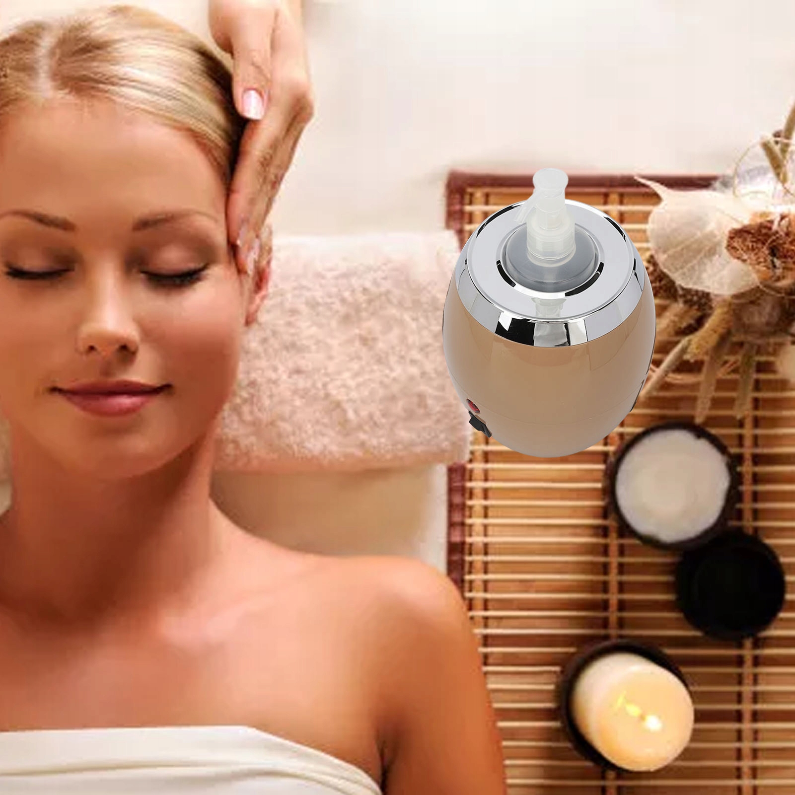 ELEKTRYCZNY PODGRZEWACZ OLEJKU DO MASAŻU Marka inna marka