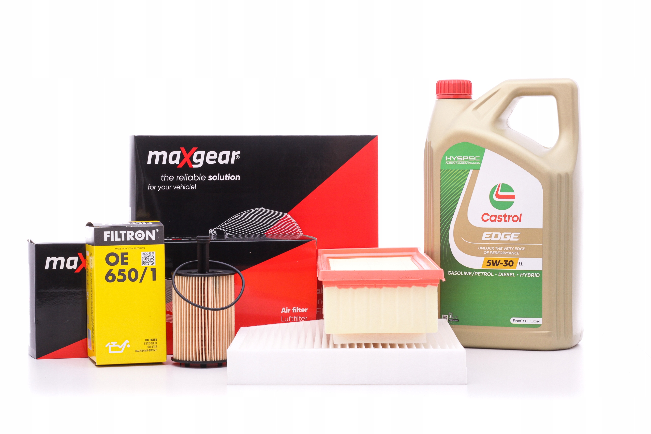 Filtron Maxgear Sada Olejových Filtrů 5V30 5L Audi A4 B8 2.0 Tdi Cagc Cagb