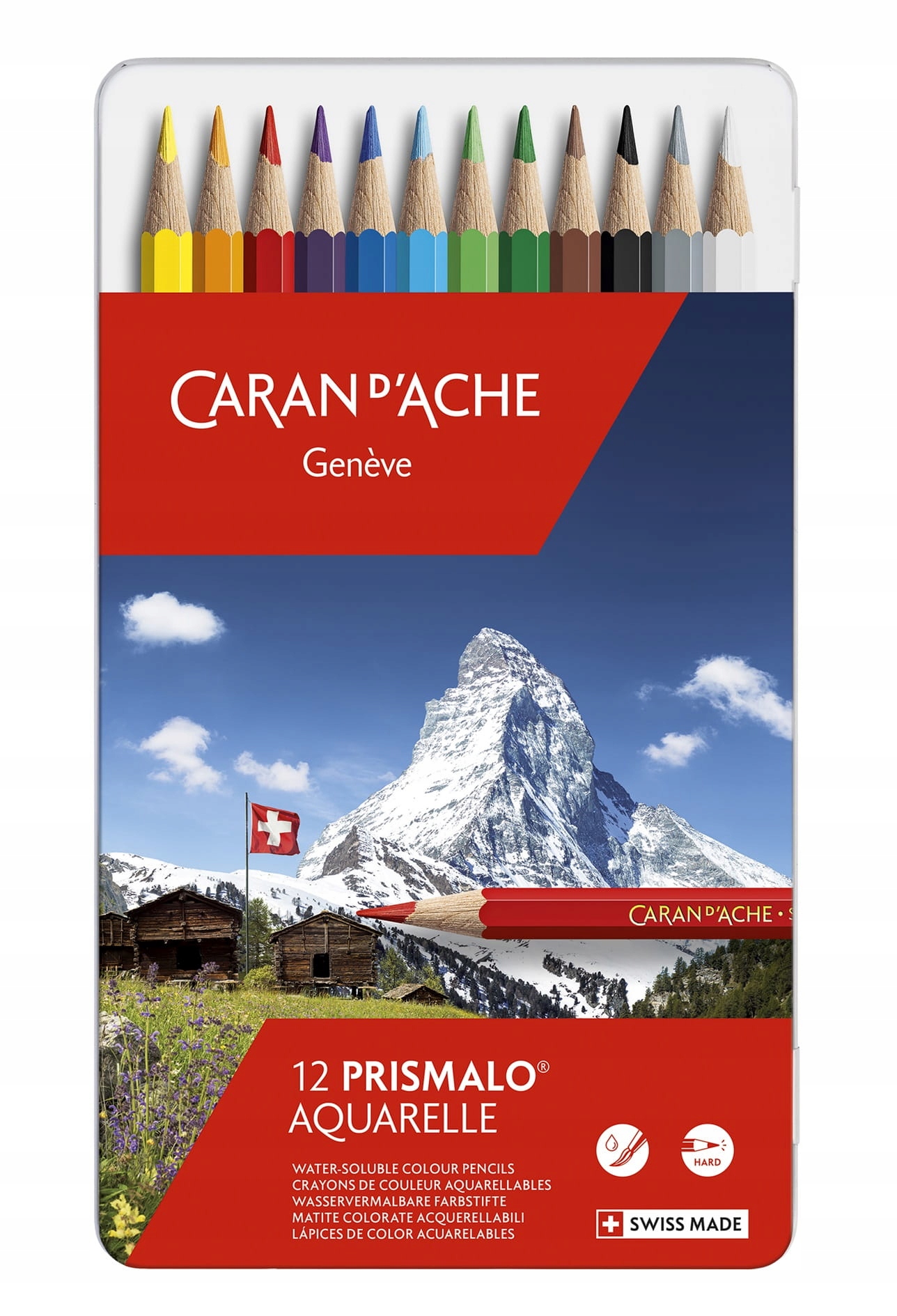 Pastelky Caran d'Ache Prismalo 12 barev