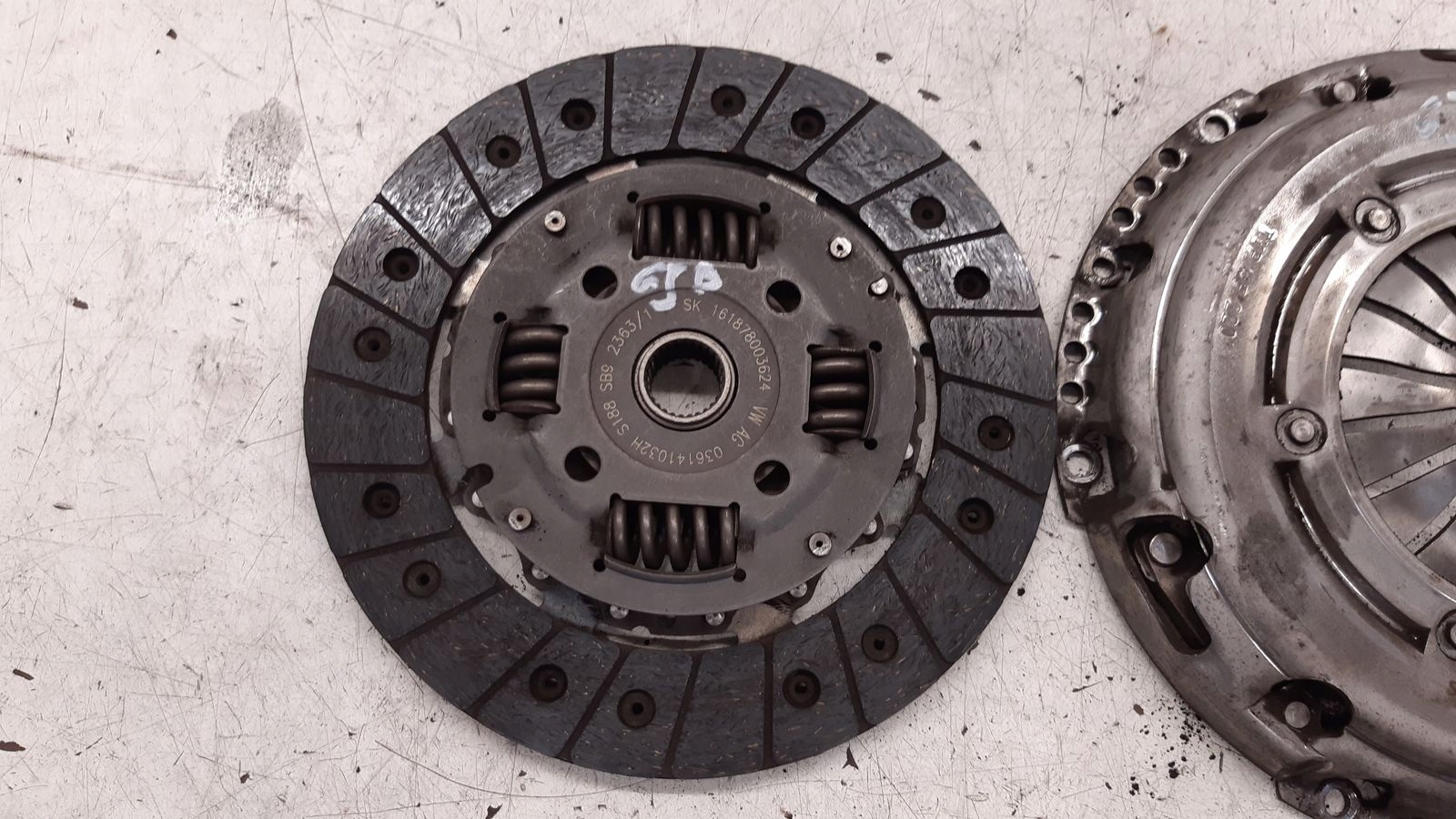 Disque de pression Embrayage Seat Ibiza 6J 1,2 TSI LIFT