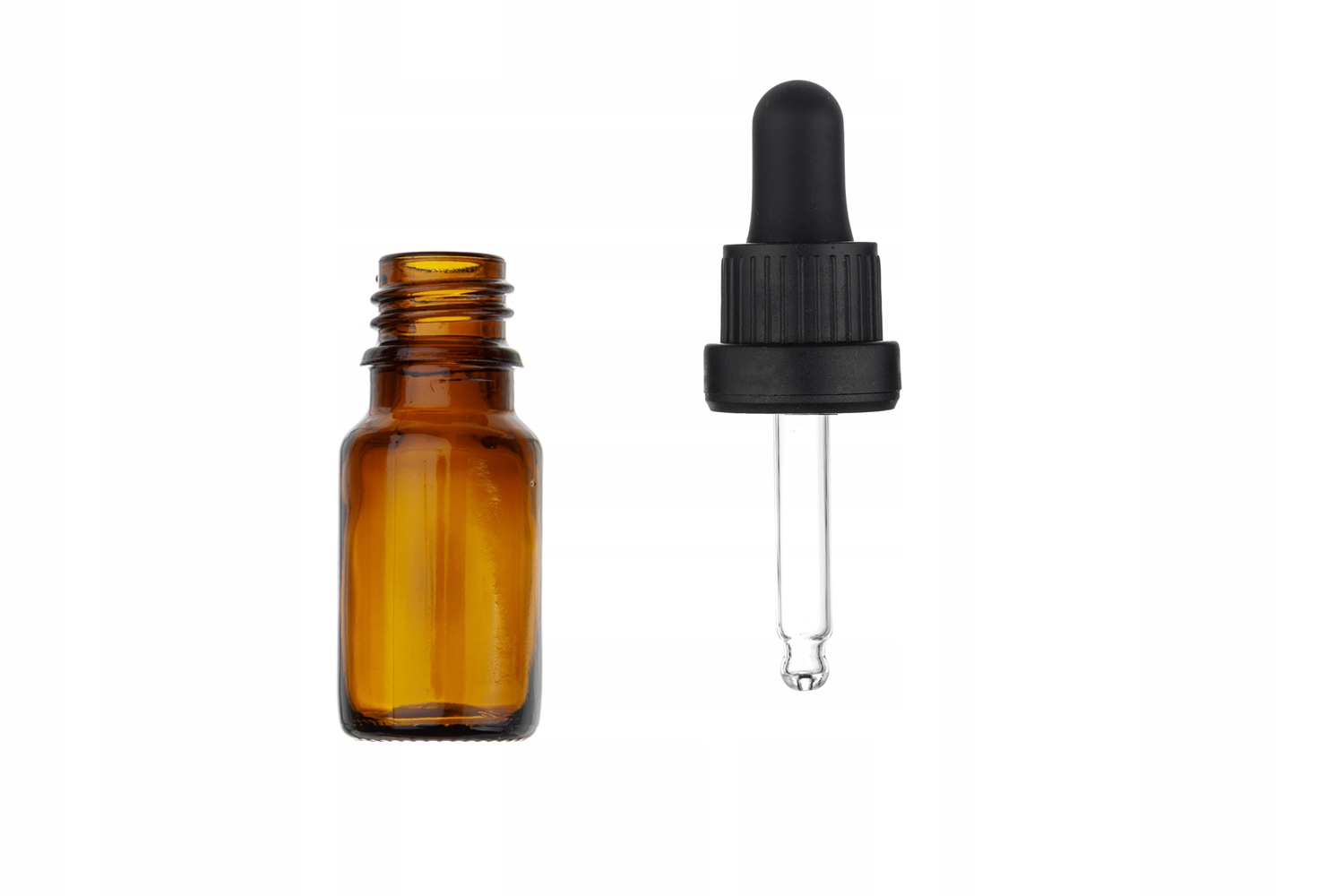 

Butelka szklana brązowa 10 ml z pipetą 5 sztuk