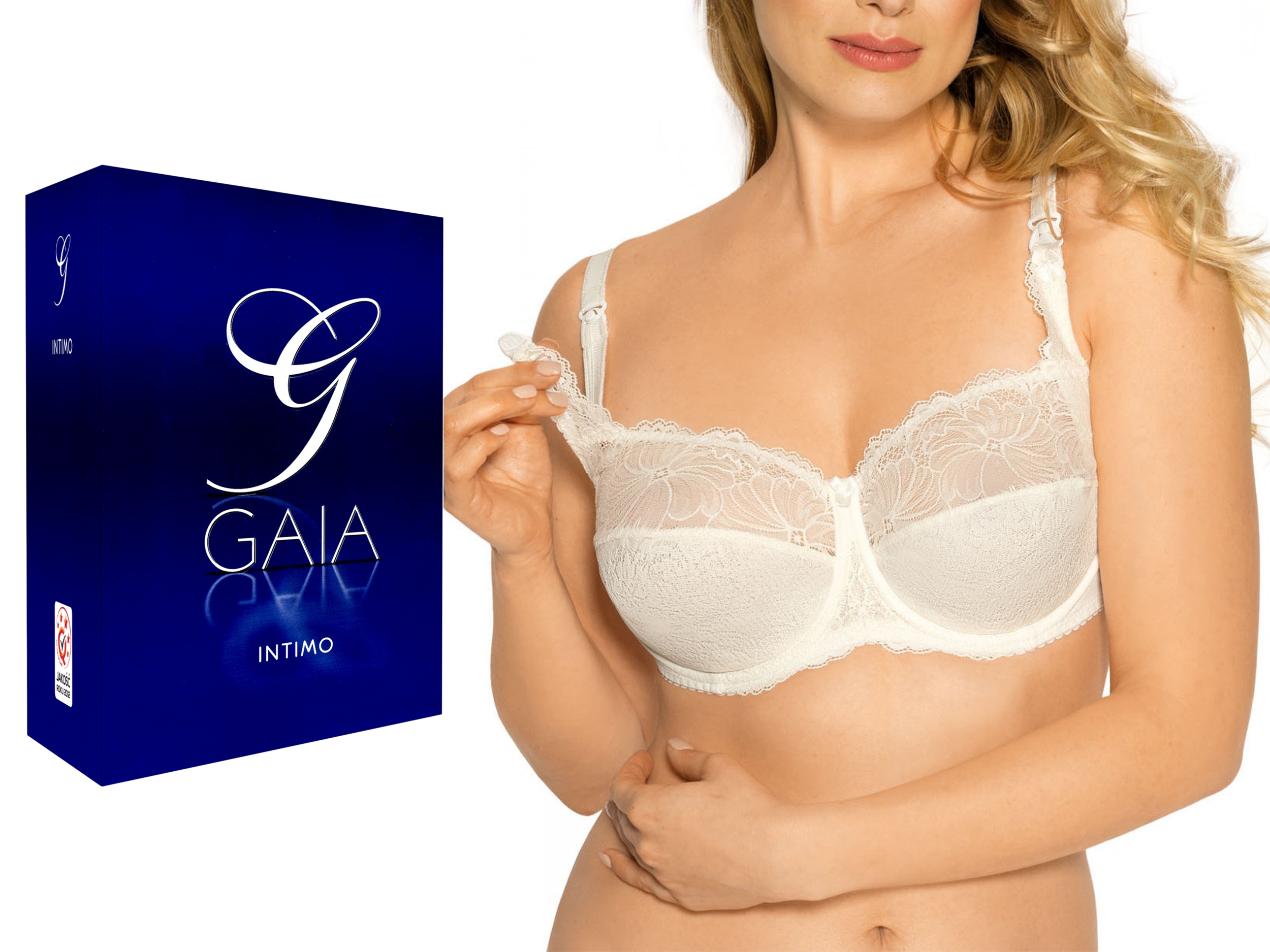 

Biustonosz dla karmiących Gaia 939 Mama, ecru, 90C
