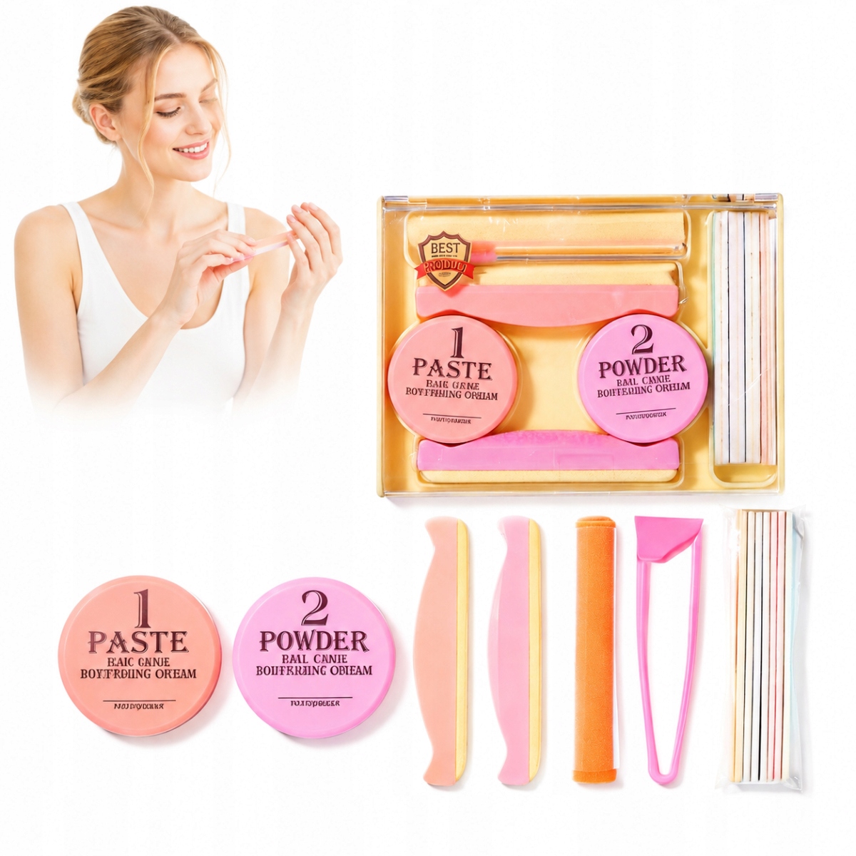 2026 Sada na japonskou manikúru Nail Care Japonský rituál nehtů Nový