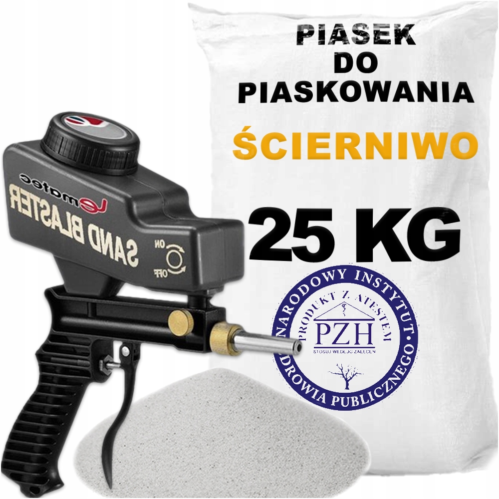 

Wysokiej jakości piasek do piaskowania 25KG