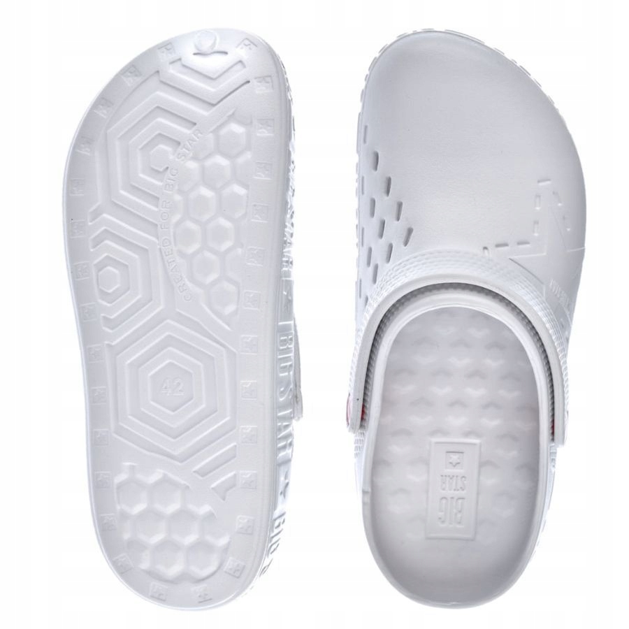 KLAPKI DAMSKIE BIG STAR MEDYCZNE CHODAKI NA BASEN Rozmiar 41