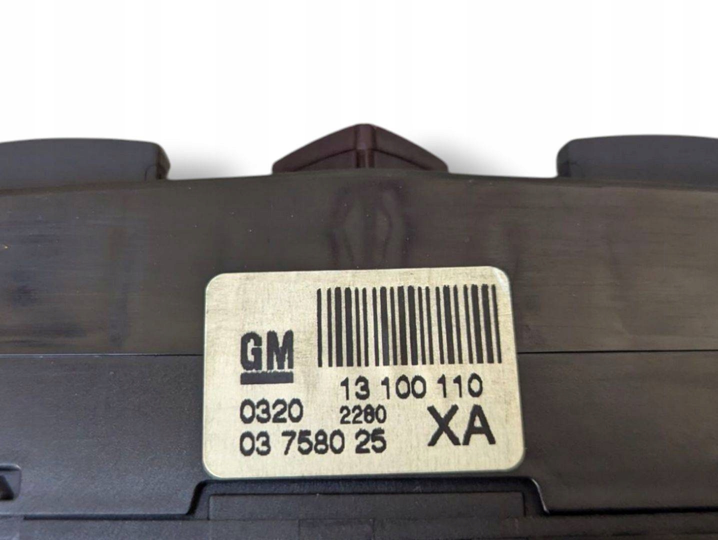 Panel Schalter Opel Zafira B facelift 2010 13100110