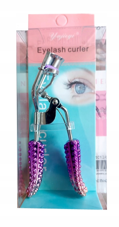 ZALOTKA DO PODKRĘCANIA RZĘS METALOWA Z GUMKĄ Marka inna marka