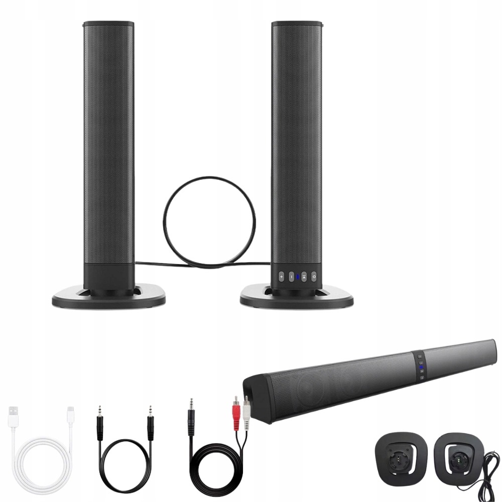 Nová sada Bluetooth reproduktorů Soundbar Tv-pc Sound System 3D Surround