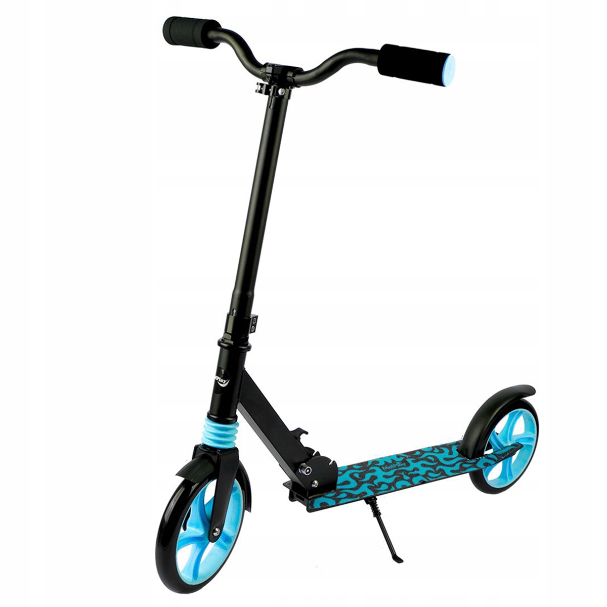 Duża Składana Hulajnoga Miejska Dla Dzieci Regulacja Kierownicy Amortyzator