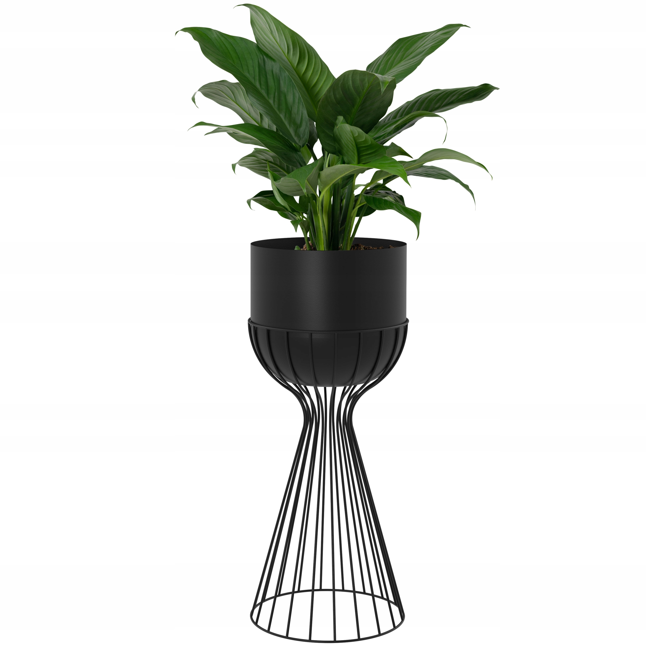 

Kwietnik metalowy stojący Loft New Design 46cm