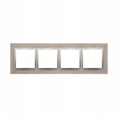 

Simon 54 Nature Ramka x4 beton Butti Cementi