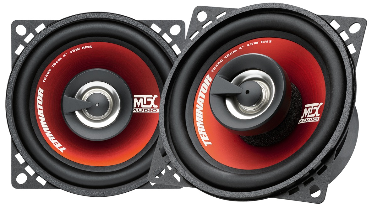 Mtx Audio TR40C koaxiální reproduktory 10 cm Peugeot 107 přední sklo
