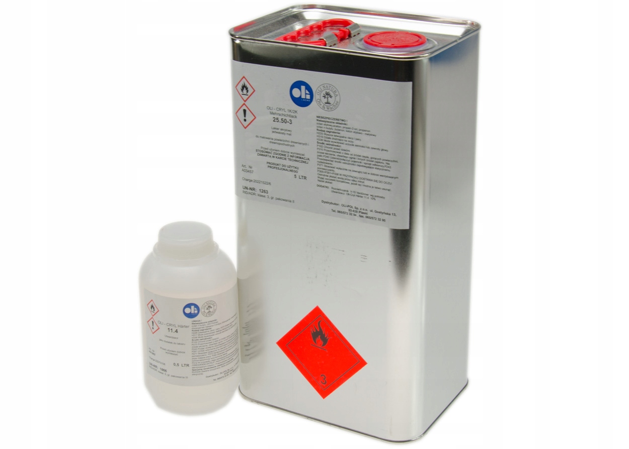 Dwuskładnikowy Lakier Akrylowy Do Mebli Blatów