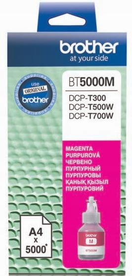 

Tusz Brother BT5000M Magenta DCP-T300 5 000 stron