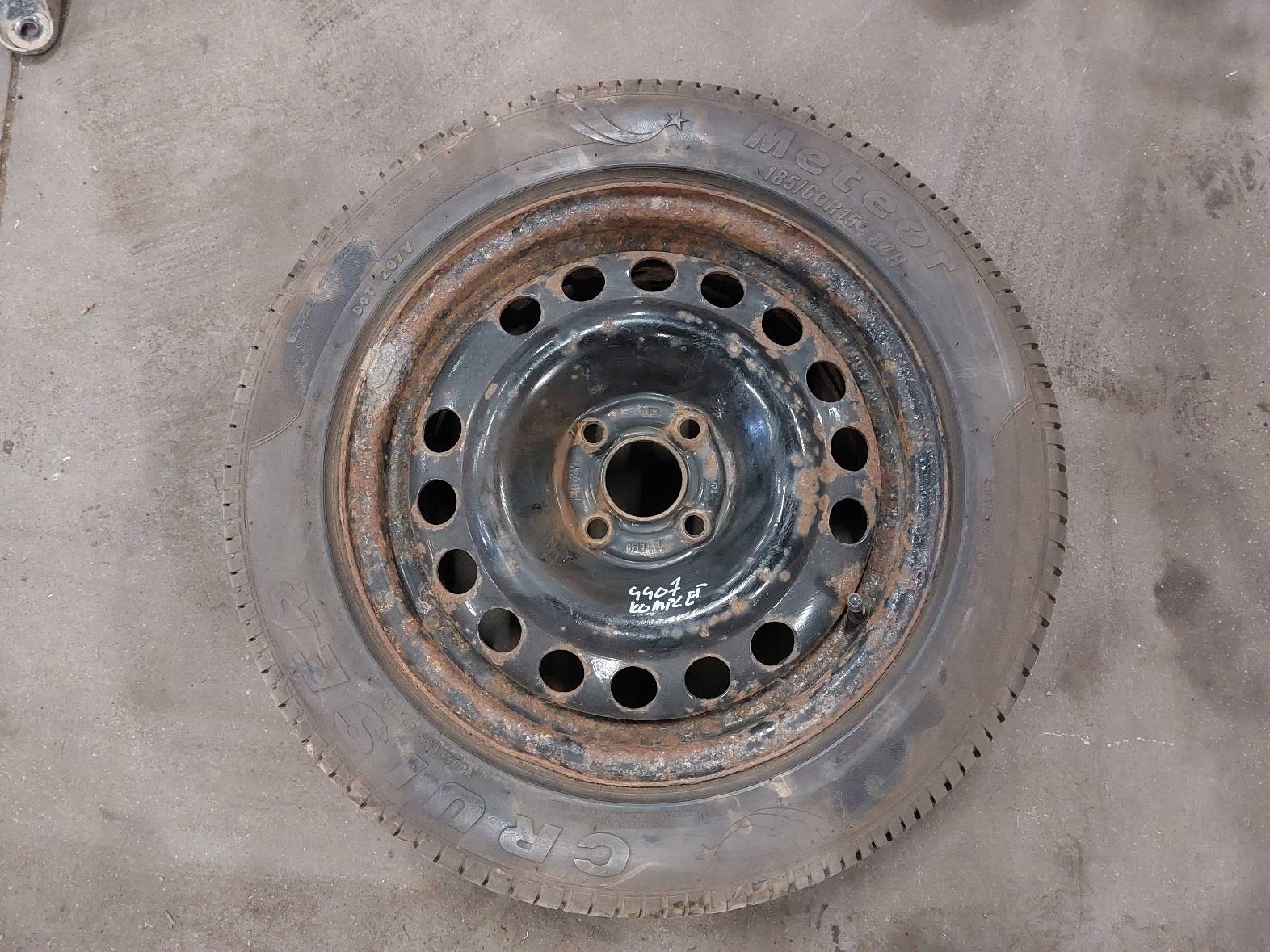 KOŁO OPONA FELGA ZAPAS 4X100 FI56,6 185/60R15 OPEL