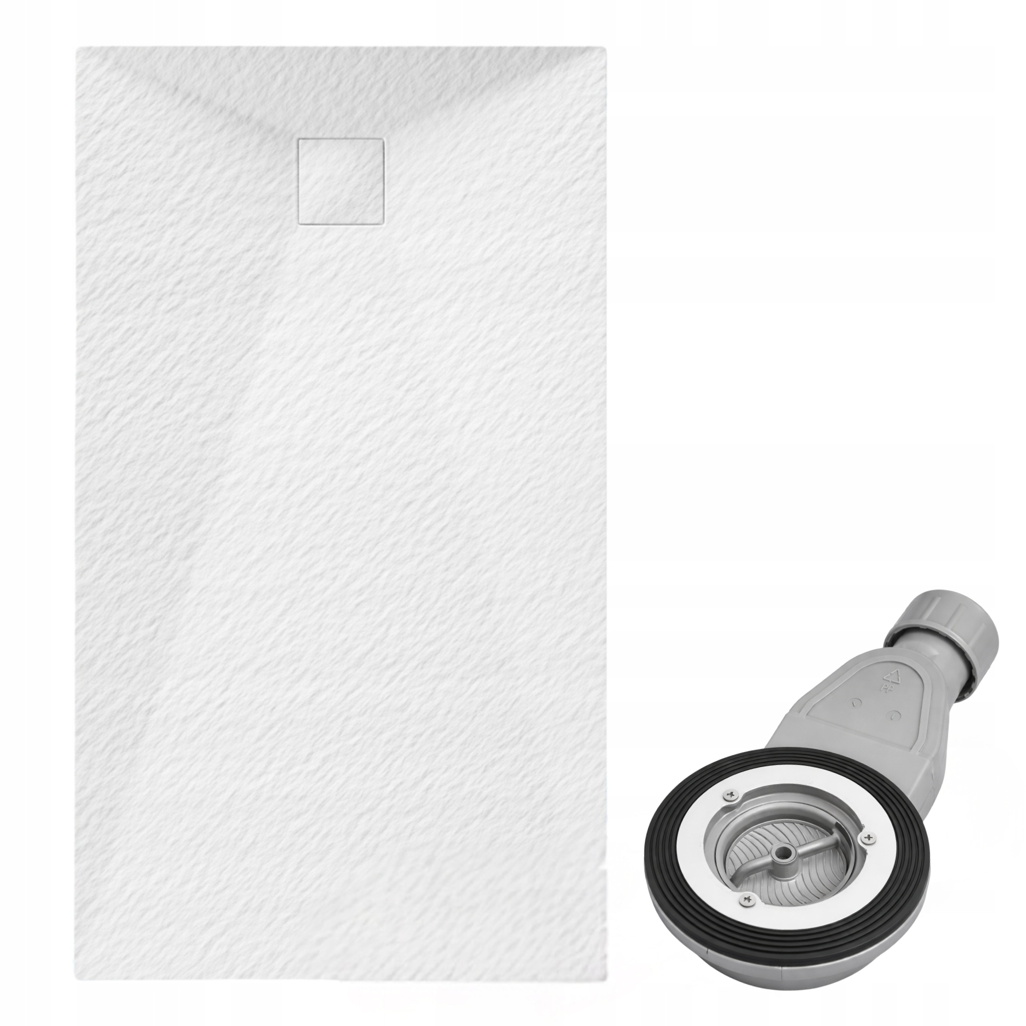 Sprchová Vanička Teja Obdélníková 140x80 CM Bílá Smc Kompozit