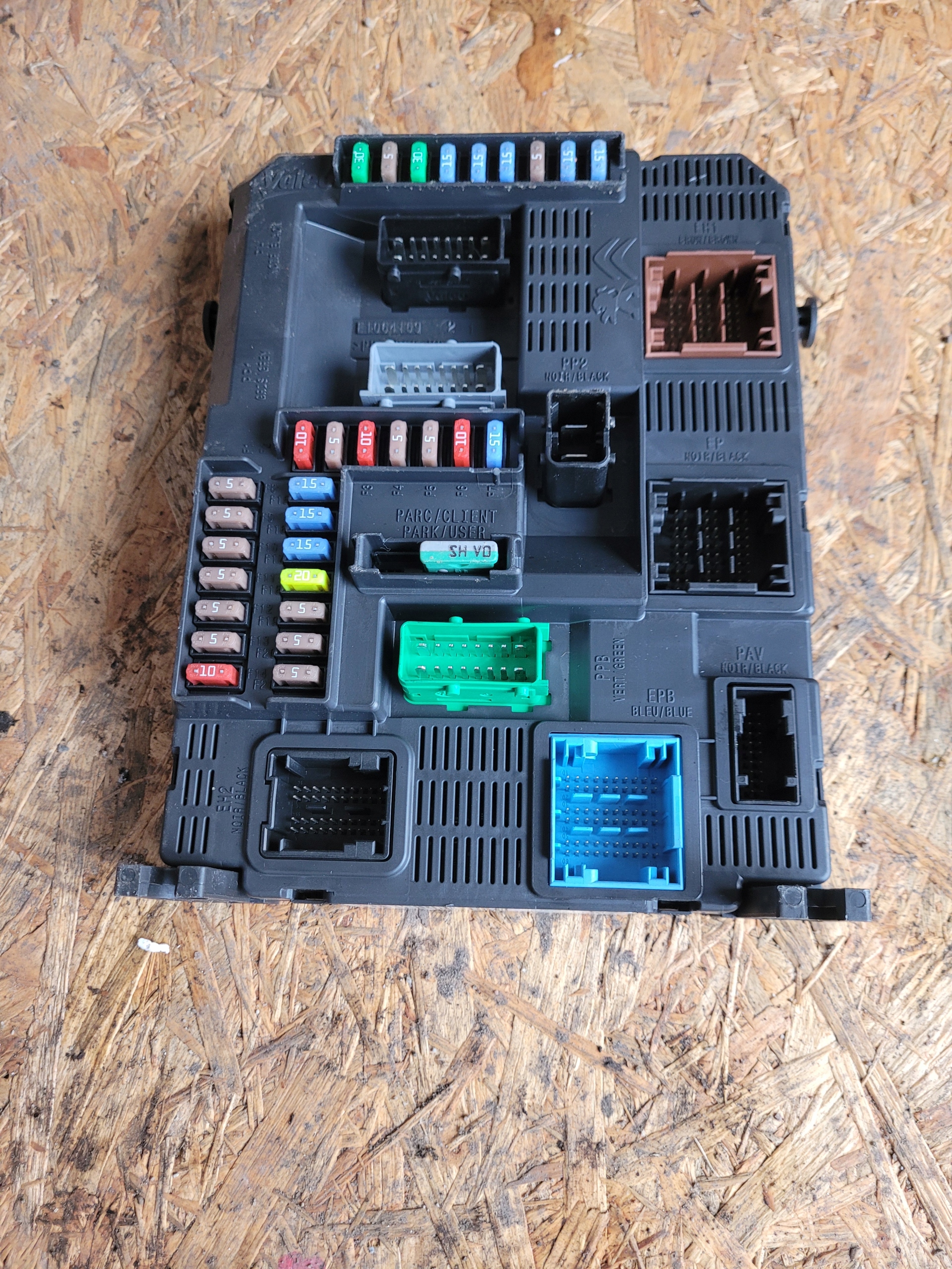 modulo BSI PSA 9807532080 2008 e 1.2 VTI