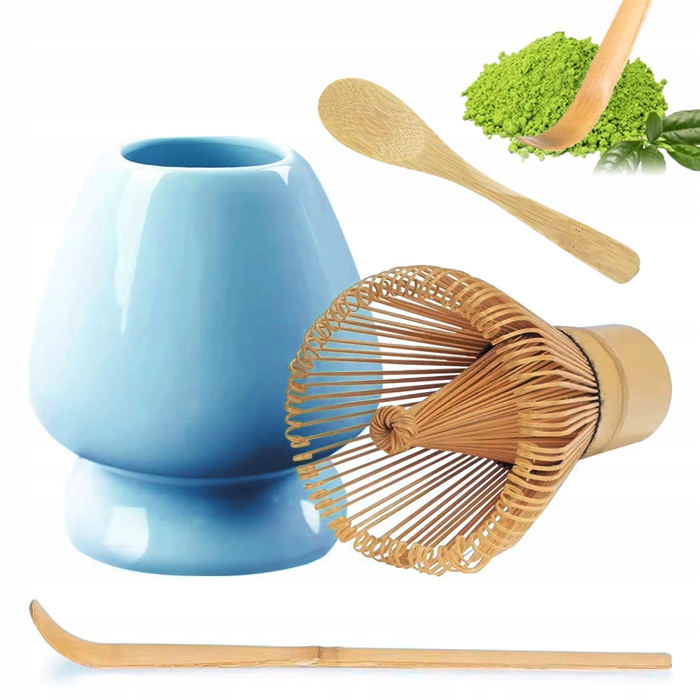Levně Sada Na Čaj Matcha, Sada Metel Matcha, Se Šlehací Metlou Na Matchu 4KS