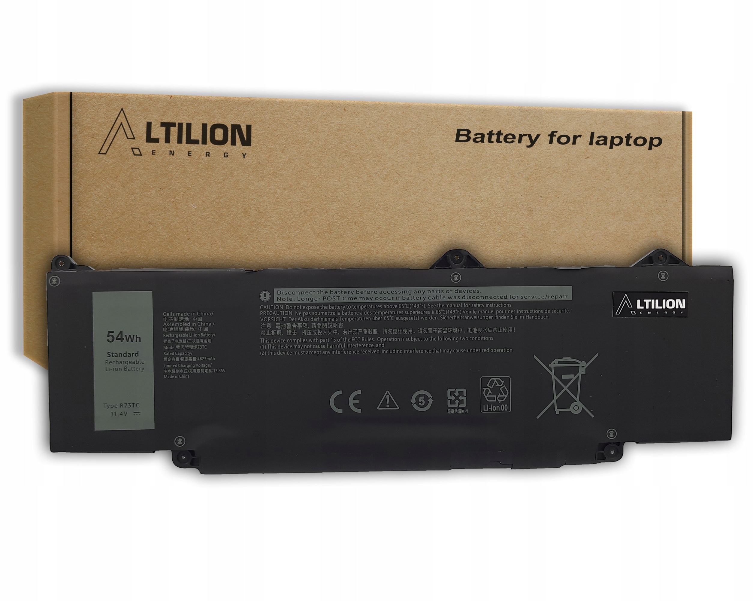 Baterie Altilion Energy R73TC kompatibilní s Dell